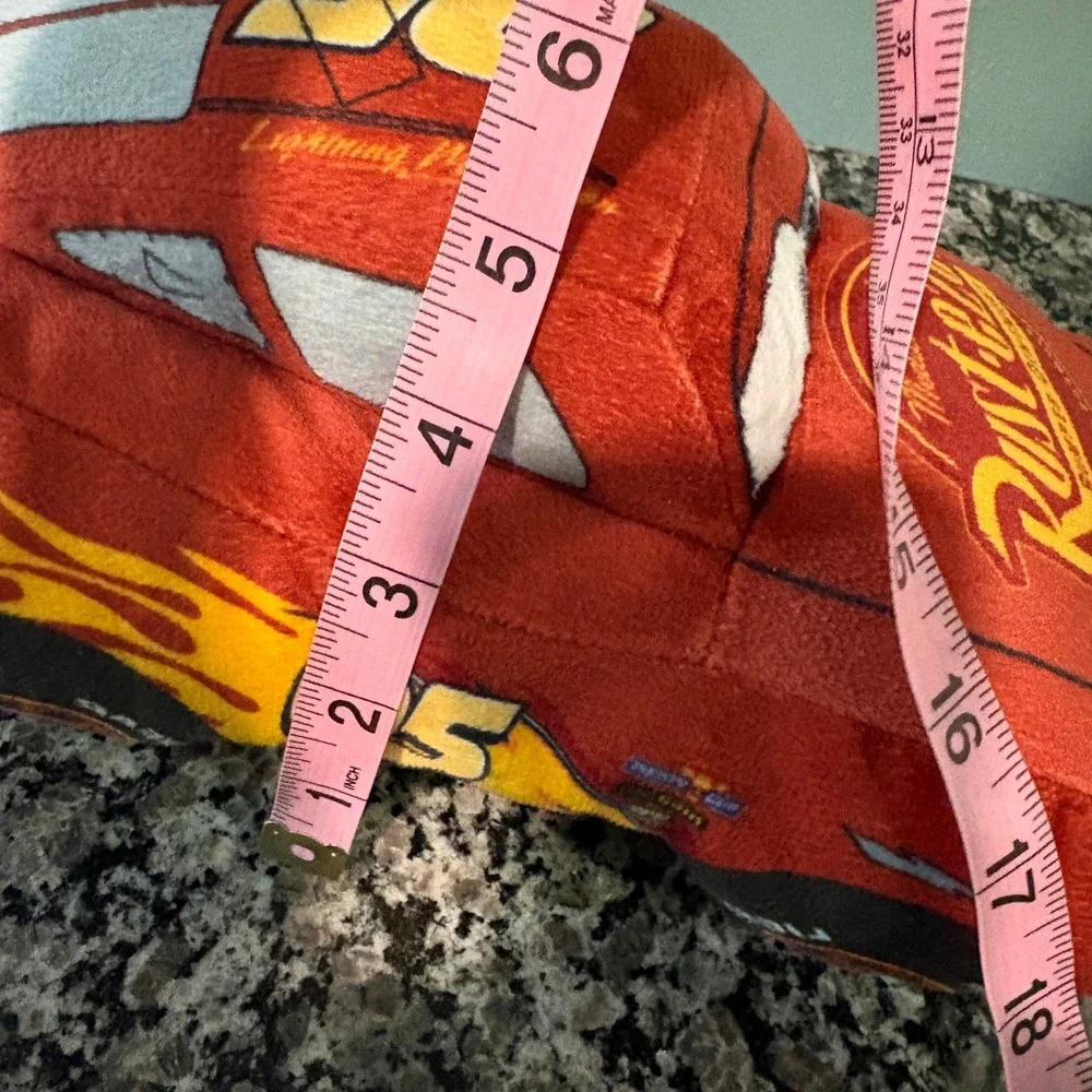Cars Lightning McQueen Plush Pillow Buddy Red Race Car 95 Jay Franco